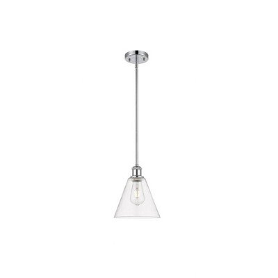Berkshire - 1 Light Mini Pendant In Industrial Style-9.75 Inches Tall and 8 Inches Wide
