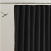 LunaLulinlk Black Mosaic 72 in. x 72 in. Shower Curtain - 2 of 4