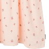 Modern Moments™ by Gerber Mommy and Me Adult Gauze Dress, Light Pink Daisies - 3 of 4