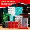 Joyfy 12-Pack Christmas Gift Boxes, 17" Large Robe/Shirt Wrap Boxes with Lids, Present Box for Gift-Giving Wrapping Favors Party Decoration - 4 of 4