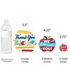 Big Dot of Happiness Thank You Teachers - Teacher Appreciation Giant Circle Confetti - Party Decorations - Large Confetti 27 Count - 3 of 4