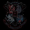 Womens Harry Potter Hogwarts Houses Animals Icons T Shirt - 2 of 4