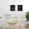 Stupell Industries Celestial Gold Sun and Moon , White, 13" x 16" - 2 of 4