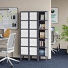 Mlezan 5-Door Metal Locker:  Steel Storage for Employees, Gym, Office, School, or Garage. Durable and Functional. Assembly Required. - 2 of 4