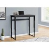 Vynxaria Modern 48" Adjustable Standing Computer Desk Grey Laminate Black Metal Frame for Home Office Laptop Work - 4 of 4