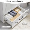 Mastgoal 24" Farmhouse Bathroom Vanity with Sink, Bathroom Dresser with Large Storage Drawer - 4 of 4