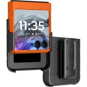 Nakedcellphone Combo for Motorola RAZR (2024/2025) - Slim Case and Belt Clip Holster - 1 of 4