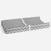 Bacati - MixNMatch Gray Pin Dots Changing Pad Cover - 3 of 4