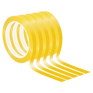 Unique Bargains Adhesive Versatile DIY Art Graphic Chart Thin Whiteboard Tape 5 Pcs - 1 of 4