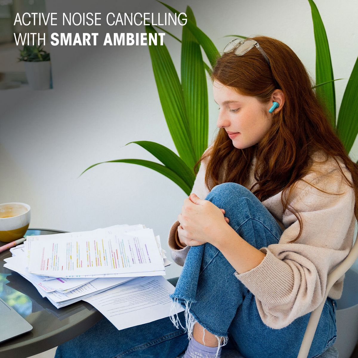 JBL Vibe Beam 2 True Wireless Noise Cancelling Earbuds - Black - thumbnail 3