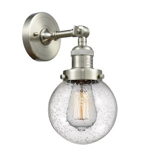 Beacon - 1 Light Wall Sconce In Industrial Style-12 Inches Tall and 6 Inches Wide - 1 of 1