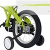 DSVIMOY 16 inch Sporty Kids Bike with Training Wheels and Stand Adjustable Saddle for Boys and Girls Aged 4-8 Years, Green, 43.3"*20.3"*28.9" - 4 of 4