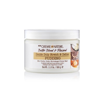 Creme of Nature Butter Blend & Flaxseed Stretch & Define Pudding Hair Pomades - 11.5oz
