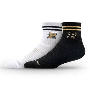 NCAA Purdue Boilermakers 2pk Socks - 1 of 3