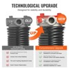 VEVOR Garage Door Torsion Springs, Pair of 0.207 x 2 x 22inch, 16000 Cycles, Garage Door Springs with Non-Slip Winding Bars, Gloves,Black - 4 of 4