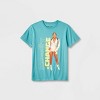 Pride Adult Monet X Change Short Sleeve T-Shirt - Blue - 3 of 4
