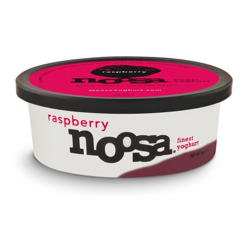 Noosa Raspberry Probiotic Whole Milk Yogurt - 8oz : Target
