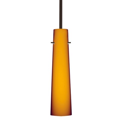 Besa Lighting Camino 1 - Light Pendant in  Bronze