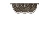 Stylish Waterfall Window Panel, Rich Sheen Fabric and Elegant Tassel Trim fits Lux Room Decor for All Season - 4 of 4
