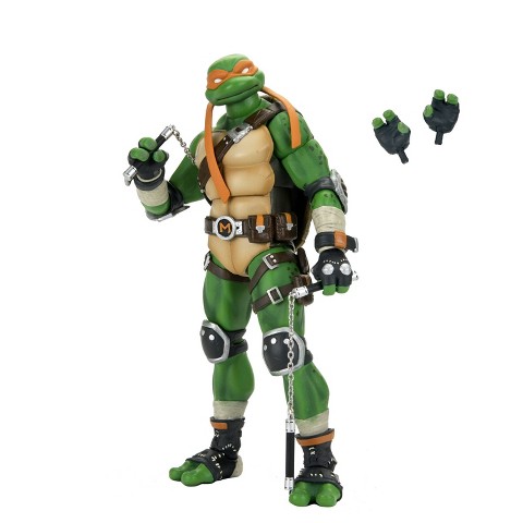 Детские фигурки NECA Fortnite/Teenage Mutant Ninja Turtles Action Figure - Ultimate Michelangelo - 7" Scale