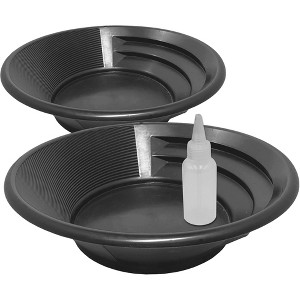 Sluice Fox 3-Piece Gold Panning Kit – Dual-Sided Patented Design with Snifter Bottle, - 1 of 4