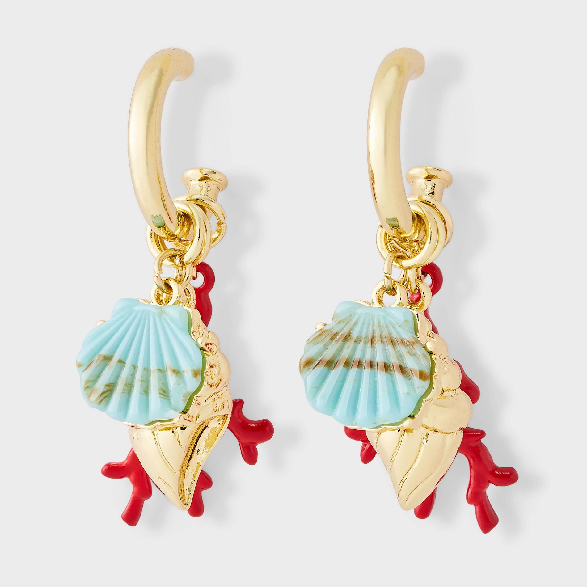 SUGARFIX by BaubleBar Colorful Reef Earrings - Red