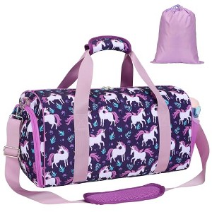 Generic Dance Bag for Girls - Ballet Bag for Girls with Shoes Compartm - 1 of 4