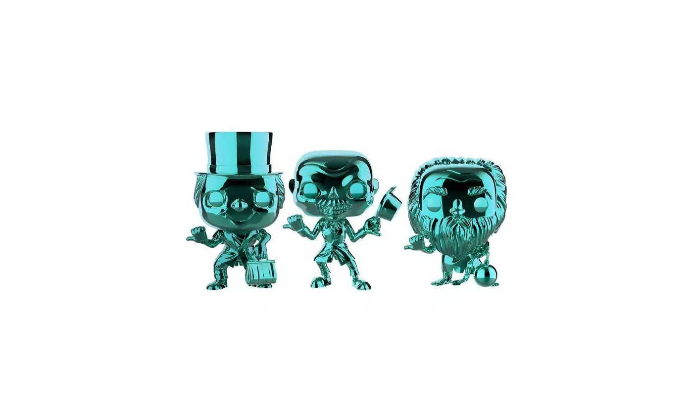 Funko POP! Disney: The Haunted Mansion - Hitchhiking Ghosts 3pk (Target Exclusive) - image 1 of 2
