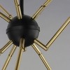 Maxim Lighting Lovell 10 - Light Pendant in  Black/Satin Brass - 2 of 3