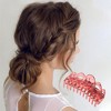Unique Bargains Fashion Corrugated Edge Hair Clips Hairdo Clip 1 Pc - 3 of 4