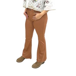 Women's Scissor Cut Stretch Flare Jean - Pine Apparel - 1 of 3