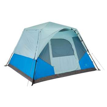 Outbound 8 Person 3 Season Easy Up Camping Dome Tent with Rainfly & Porch