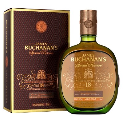Buchanan's Special Reserve Aged 18 Years Blended Scotch Whisky - 750ml Bottle