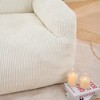 LIVAREEmlen Oversize Bean Bag Sofa Chair with High Density Memory Foam Bean Bag Chair Lazy Chair with Armrest for Bedroom, Living Room, Office - 3 of 4