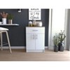 NicBex 1 Drawer File Cabinet with 1 Cabinet,Office Cabinet with White Metal Handle Design,Modern Storage Cabinet,Filing Cabinets for Home Office - 2 of 4
