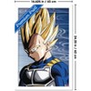 Trends International Dragon Ball Z: Cell Saga - Vegeta Super Saiyan Framed Wall Poster Prints - 3 of 4