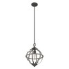 Hunter Fans 12" Stone Creek Mini Pendant Noble Bronze Ceiling Light - 2 of 4