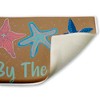 Stupell Industries By The Sea Starfish Printed Plush Bath Mat And Bath Rug, Design By Darlene Seale, 18"X30" - 2 of 4