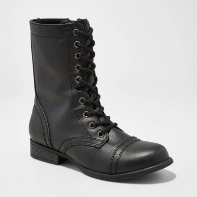 wide width combat boots women's
