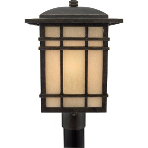 Quoizel Lighting Hillcrest 1 - Light Post Light in  Imperial Bronze - 1 of 3