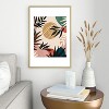 Marta Barragan Camarasa Modern tropical sunrise G Metal Framed Art Print - Deny Desings - 2 of 3