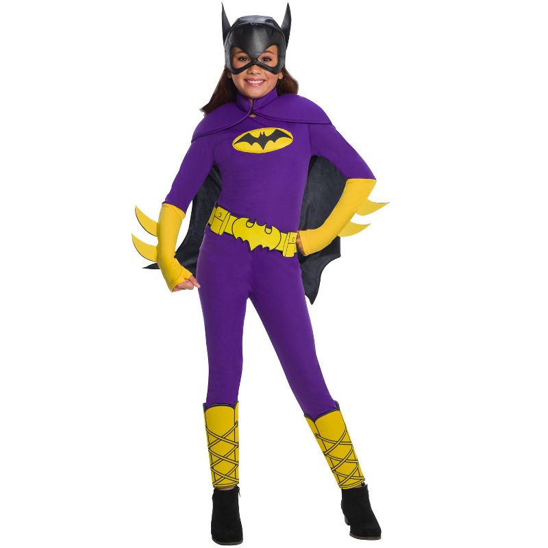 DC Comics DC Super Hero Girls Deluxe Batgirl Child Costume, 1 of 2