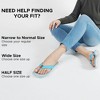 AEROTHOTIC Solace Arch Support Orthotic Lightweight Cushioning Flip Flops for Women - 3 of 4