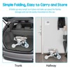 Acekool 7-in-1 Folding Baby Tricycle with Adjustable Parent Handle, Safety Harness, Wheel Brakes & Removable Canopy - 3 of 4