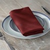 Slickblue Polyester Poplin Napkins 18"x18", Serged Edge, Event or Daily Table Use, 41 Color Options – Set of 4 or 10 - 3 of 4