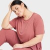 Women's Beyond Ease Crewneck Short Sleeve T-Shirt - All In Motion™ - 3 of 3