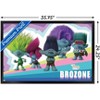 Trends International Trolls: Band Together - Brozone Framed Wall Poster Prints - 3 of 4