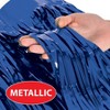 Beistle Pkgd 1-Ply Metallic Fringe Drape, 15" x 10', (1/Pkg) - 4 of 4