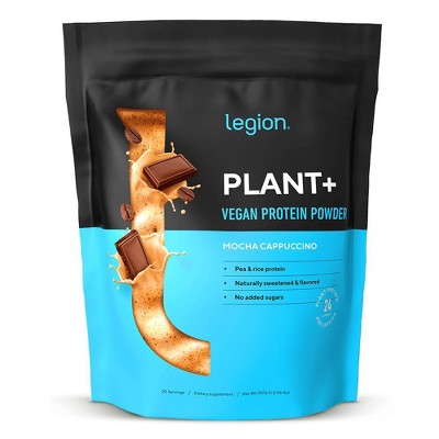 Legion Plant+ Vegan Protein Powder - Mocha Cappuccino - 20 Servings