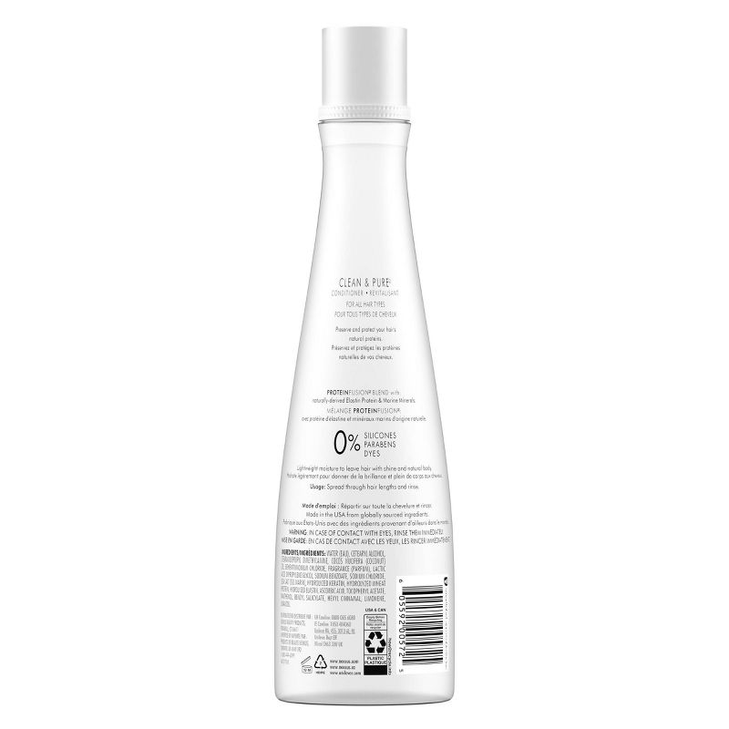 Nexxus Clean and Pure Conditioner Nourished Hair Care with Protein Fusion, 4 of 12